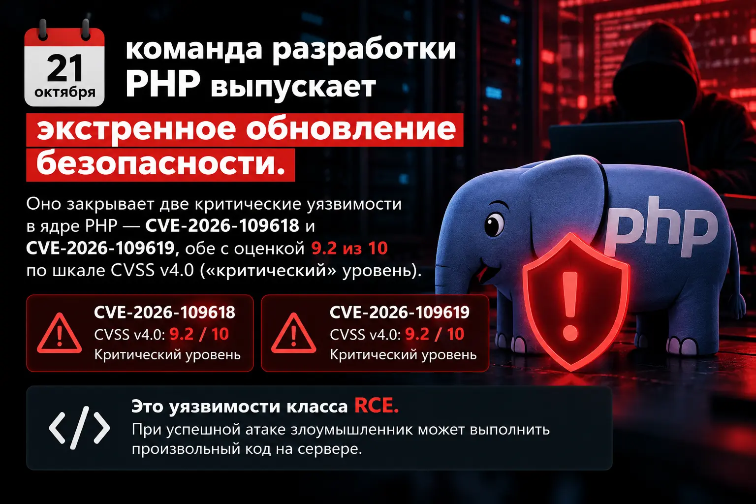 Критические уязвимости в PHP: что нужно знать и сделать